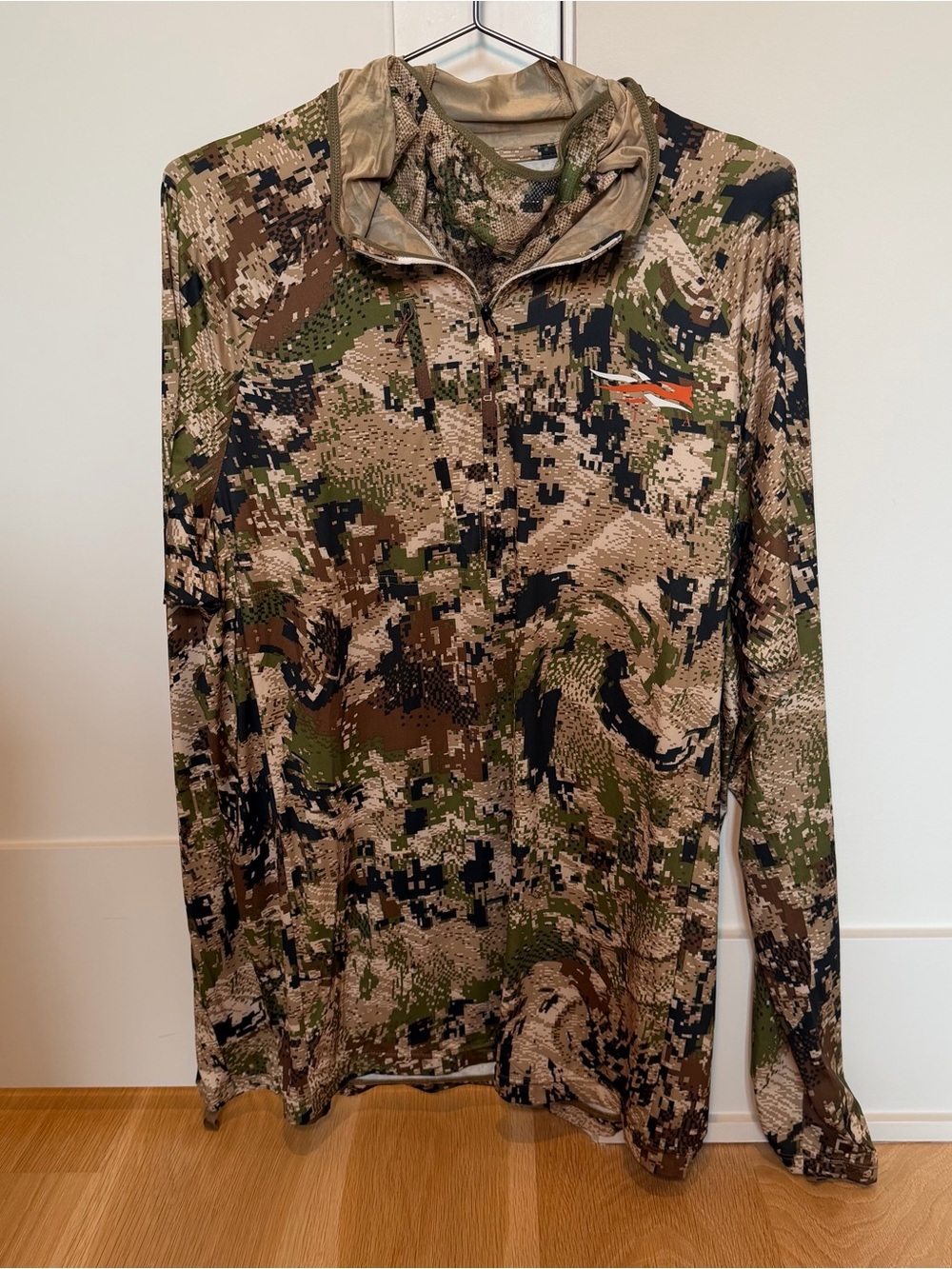Sitka Men's Equinox Long Sleeve Hoody Optifade Subalpine Large